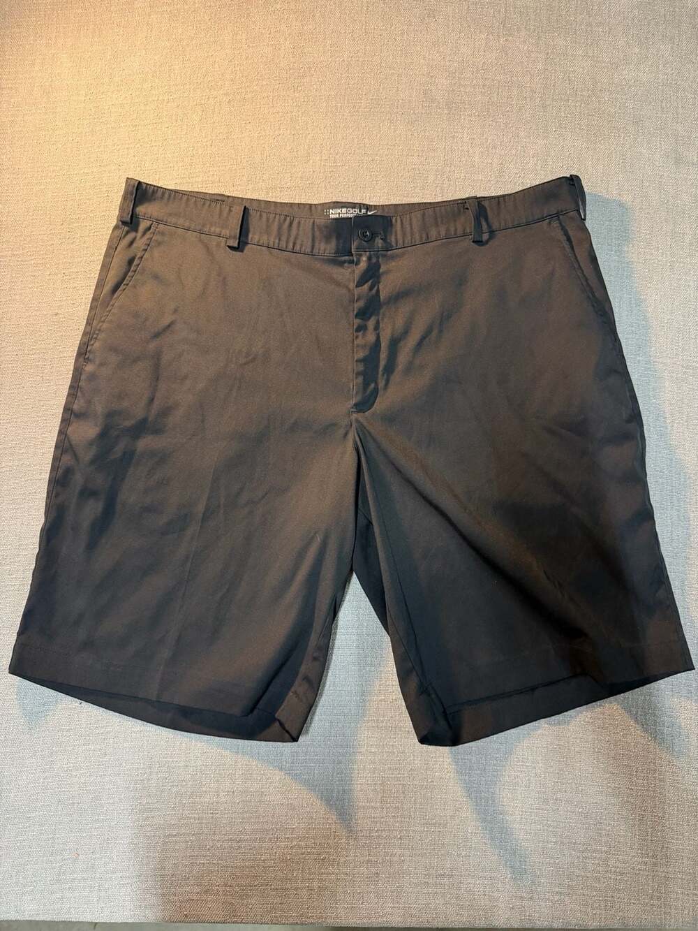 Nike Golf Tour Performance Dri-Fit Shorts Black Size 40